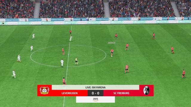 Fifa 23 Bayer 04 Leverkusen vs SC Freiburg Bundesliga Match Fifa 23 Gameplay PC смотреть онлайн