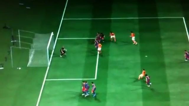 FIFA 11- Xavi Amazing Free-Kick♥ смотреть онлайн