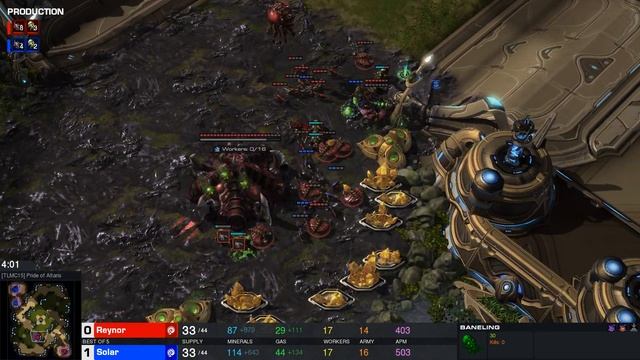 Starcraft 2 - DHLC22 - Main Event - Reynor vs Solar | Game 2 | ไทย | Pingac смотреть онлайн