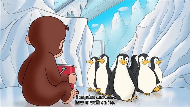 Curious George - 272 - For Your Ice Only (Learn English Language with subtitles) смотреть онлайн