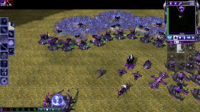 Tiberium Wars Kane's Wrath Scrin Traveler-59 vs GDI Brutal AI смотреть онлайн