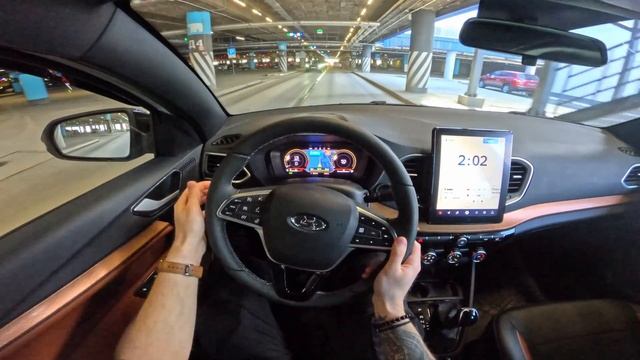 2024 LADA Vesta SW Cross 1.8 CVT - POV TEST DRIVE смотреть онлайн