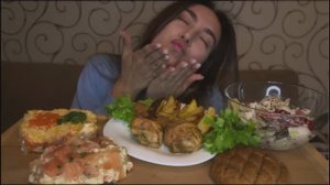 MUKBANG | Я ДОМА, Я ВЕРНУЛАСЬ 🤍 | ПРО ОТПУСК И НЕУДАЧИ | КАРТОШЕЧКА, КУРОЧКА, САЛАТИКИ 🤍 |