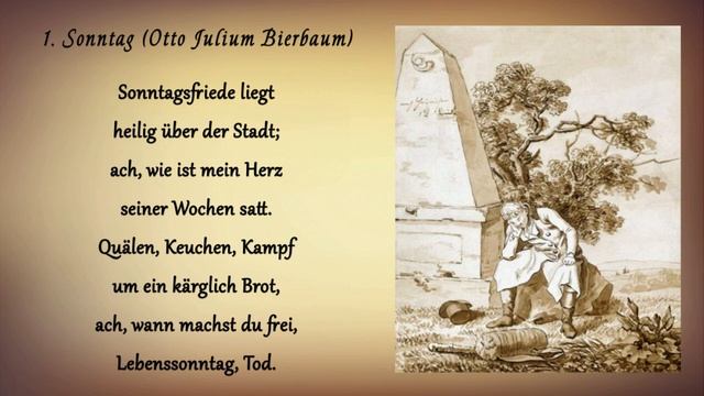 Rudi Stephan "Sonntag". Dichter Otto Julius Bierbaum. смотреть онлайн