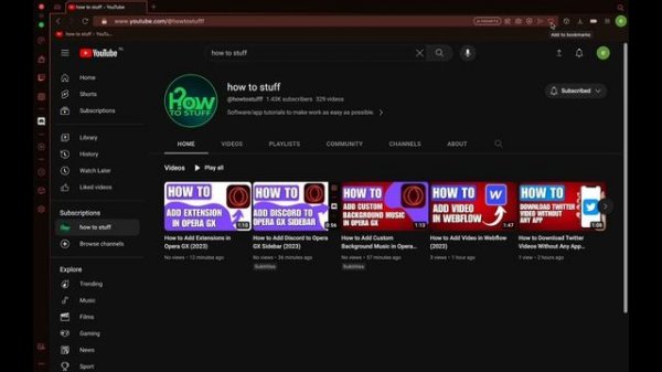 How to Bookmark in Opera GX (2024)