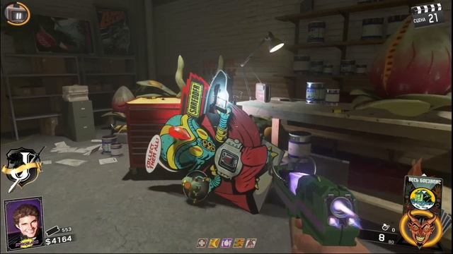 CoD IW Зомби Космоленд достижение Коллекционер наклеек смотреть онлайн