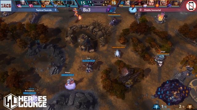 Tactical Suicide vs Diablo Immortal [Heroes Lounge EU Division 4] смотреть онлайн