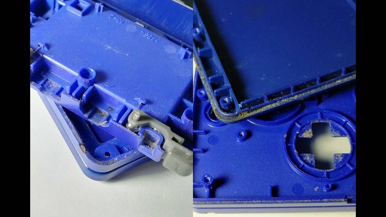 Как почистить свою консоль GBA SP?