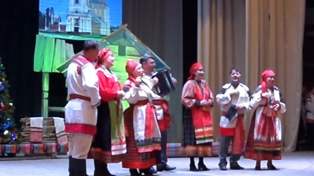 X-й Рождественский фольклорный фестиваль в Воронеже 12.01.2019 г. смотреть онлайн