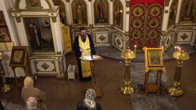 Зачатие честного, славного Пророка, Предтечи и Крестителя Господня Иоанна смотреть онлайн