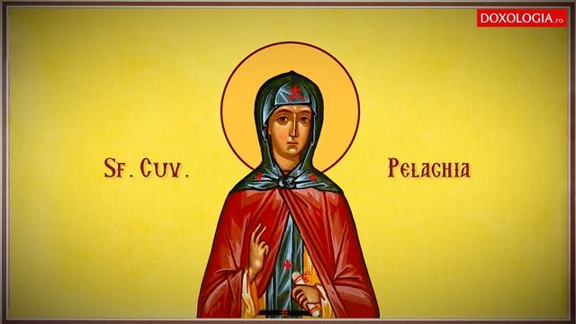 Troparul Sfintei Cuvioase Pelaghia (08 octombrie) смотреть онлайн
