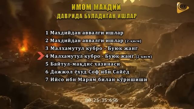 Muhammad Yohud Mahdiy Davrida Bo'ladigan Ishlar - 2023