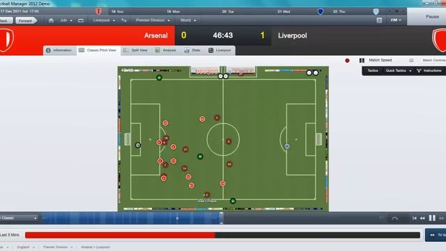 Lets Play Football Manager 2012: Part 20 (vs Arsenal) смотреть онлайн