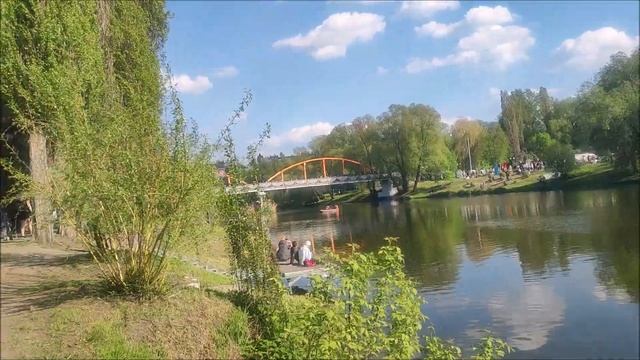 Фестиваль "Река в цвету" 2022 год Белгород.Более 2.5 миллионов тюльпанов высажено на праздник. смотреть онлайн