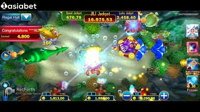 Palagay mo, Panalo o Talo? Watch til the end! JILI Fishing GAME - JACKPOT FISHING | 1ASIABET смотреть онлайн