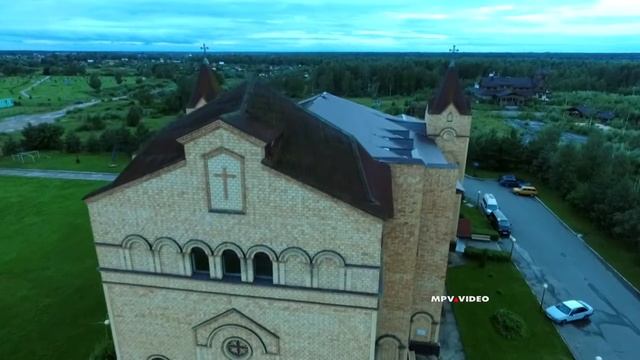 Улица Кочетова в Великом Новгороде обзор сверху аэросъемка смотреть онлайн