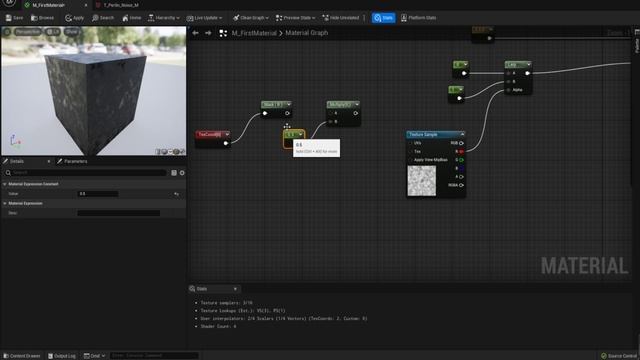 08. Component Mask. ONE COURSE SOLUTION FOR MATERIAL Unreal Engine 5