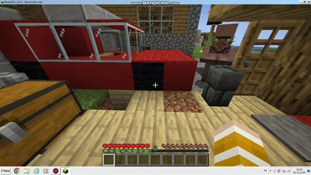 зачем я разбил машину жителя соседа в майнкрафте | Алекс майнкрафт смотреть онлайн