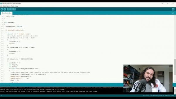 Decoding iBus signals with Arduino