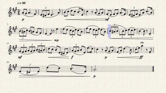 F Horn GMEA Symphonic District Honor Band Etude 2018 смотреть онлайн