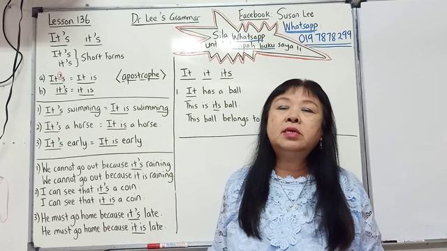 Do you know how to use "it's" correctly ? смотреть онлайн