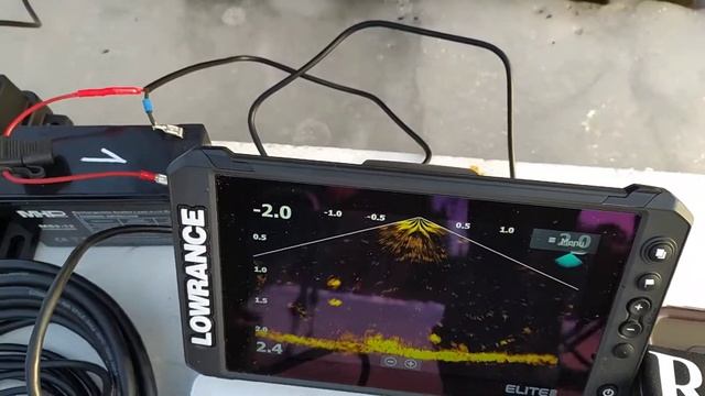 Lowrance Elite Fs 9 A Sonda Active Target. 8. Kompletace.