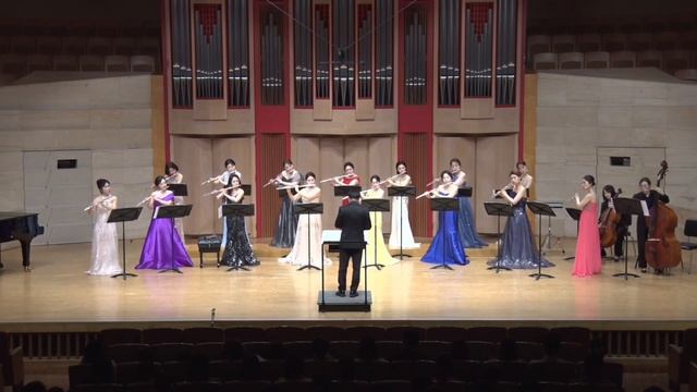 G.Verdi - Overture from the Opera (Nabucco) / 이피아티 플룻 앙상블 I FIATI Flute Ensemble смотреть онлайн