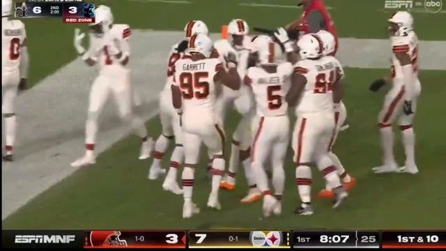 Kenny Pickett Throws Interception to Grant Delpit | Browns vs Steelers смотреть онлайн