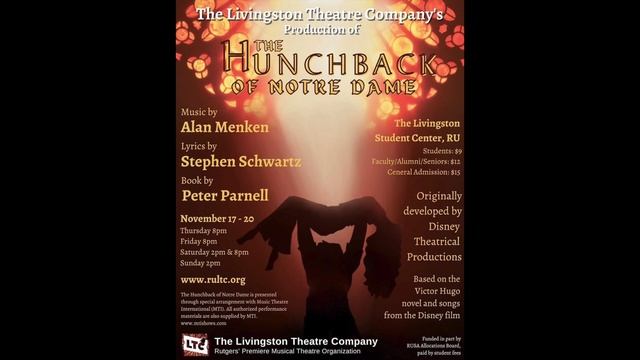01 The Bells of Notre Dame - The Livingston Theatre Company's The Hunchback of Notre Dame 2022 смотреть онлайн