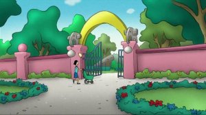 Curious George - 48 - Missing Piece (Learn English Language with subtitles)