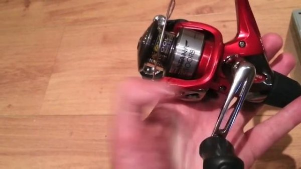 Shimano Catana 2500RB Reel Review. Rear drag fishing reel.
