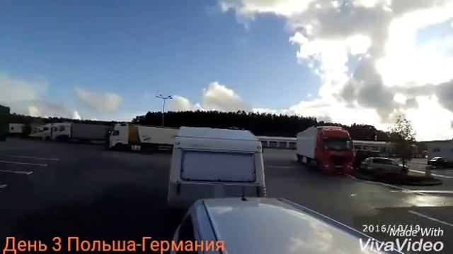 #3 Путешествие семьи по Европе с домиком на колесах. Транзит Польша-Германия смотреть онлайн