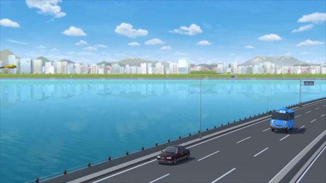 Изучение английского языка с Tayo L Опасная скорость L Английский и русский л ㅣПриключения Тайо