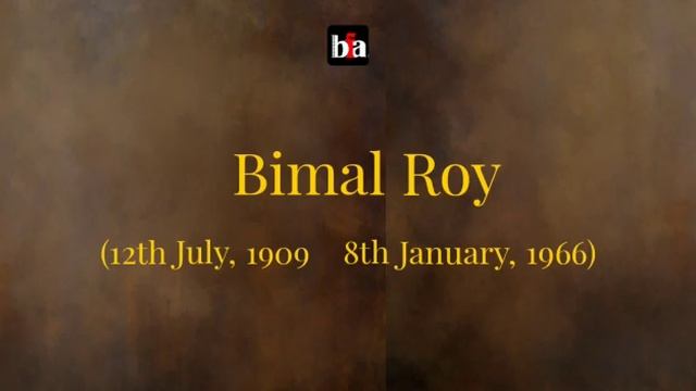 Remembering Bimal Roy I Birth Anniversary wishes I BFA Videos смотреть онлайн