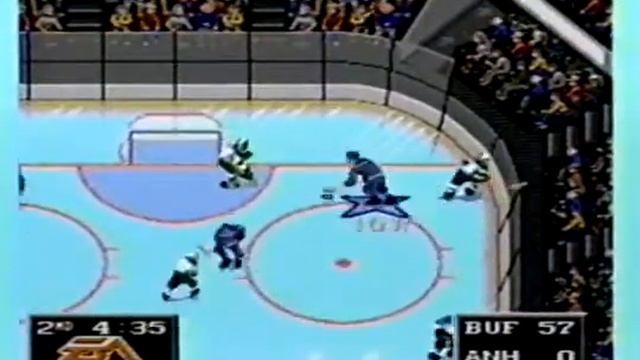 SEGA NHL 94 - PERFECT GAME - BUFFALO @ ANAHEIM смотреть онлайн
