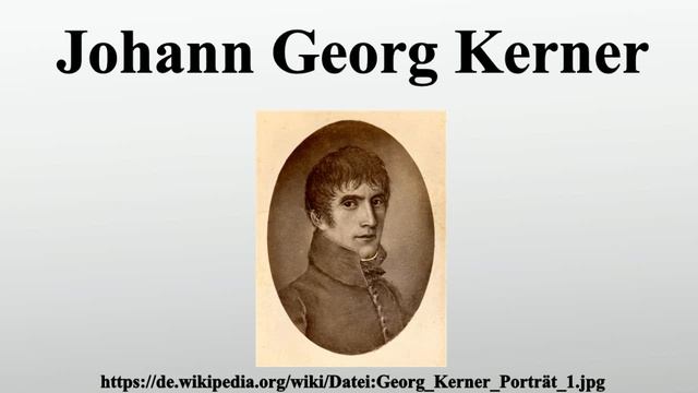 Johann Georg Kerner смотреть онлайн