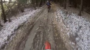 Покатушки на новом Сирфыче (Honda CRF450R через лес до карьера)