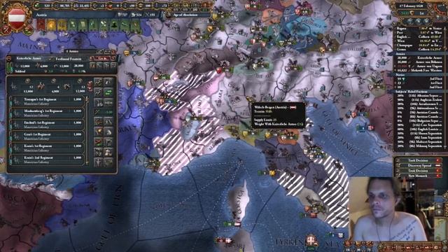 One Chin to Rule them ALL! Episode 50 EU4 Austria Achievement Run смотреть онлайн