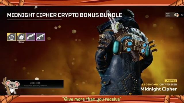 Legendary Skin for Crypto (Midnight Cipher), Monsters Within. [Apex Legends - Highlight - Oct.21] смотреть онлайн