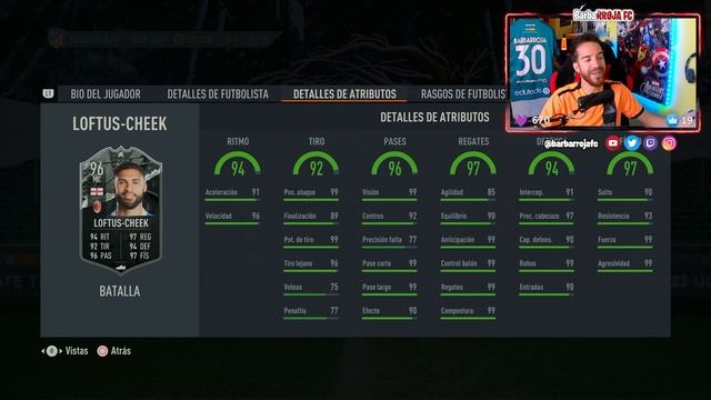 MARCUS THURAM VS LOFTUS-CHEEK 96 en FIFA 23 ¿Merecen la pena? | Serie de batalla showdown смотреть онлайн