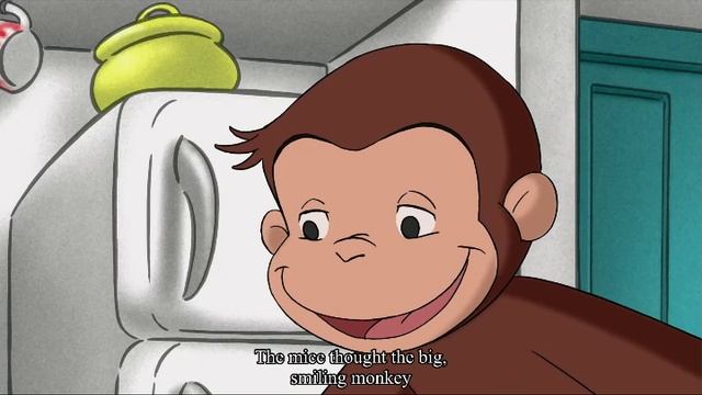Curious George - 90 - Curious George and the Slithery Day (Learn English Language with subtitles) смотреть онлайн