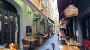 Франция 🇫🇷[4К] Ницца-Лазурный берег, красивый город, Прованс, пешие прогулки по городу.