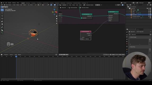 Slice Fruit With Geometry Nodes in Blender [Free Course_ Part 16] смотреть онлайн