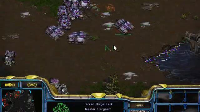 StarCraft Brood War [FPVOD] Bruce Vs Tossgirl TauCross