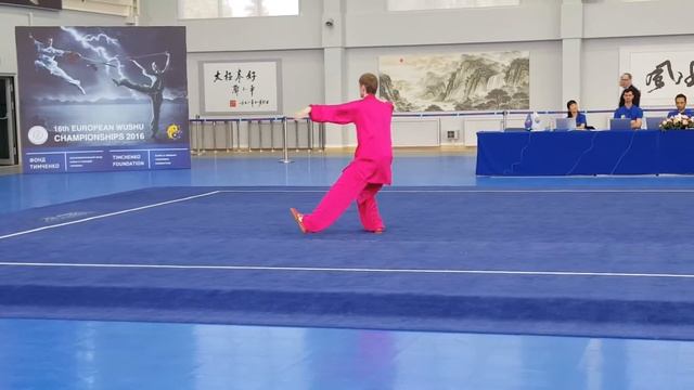 European Taijiquan Championship 2016. The First Place.
