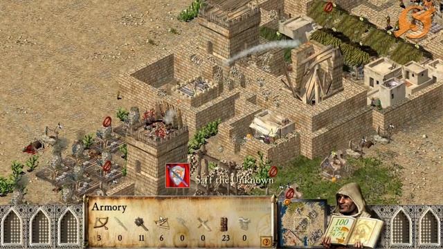 Stronghold Crusader HD Mission 21 [The Desert Wind] | Love Triangle With Richard, 3 Pigs, and 1 Rat смотреть онлайн
