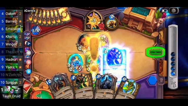 Taunt Druid, but with Barnes? - Hearthstone | Ashes of Outland | смотреть онлайн