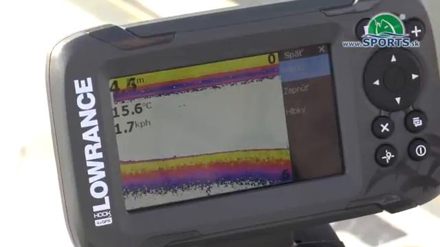 Sonar Na Ryby Lowrance HOOK2 - 4X, GPS, Snímanie 120° (obj.č.: 456 448)