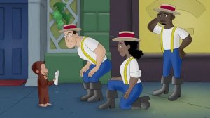 Curious George - 291 - George Gets the Hiccups (Learn English Language with subtitles)