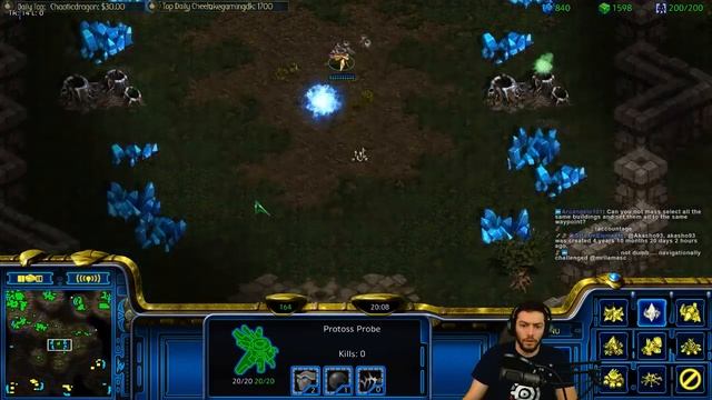 Starcraft - Epic Protoss vs Zerg!! смотреть онлайн